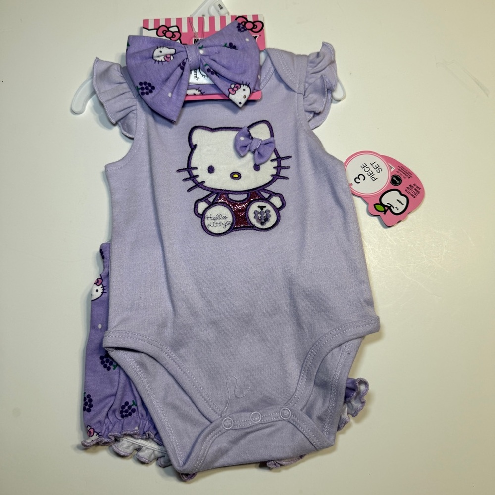 HELLO KITTY 3 PC SET